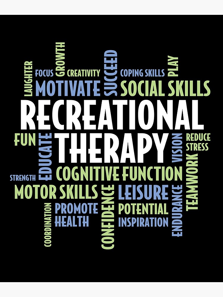 Therapeutic Recreational Therapist Gifts For RT Month Premium Matte