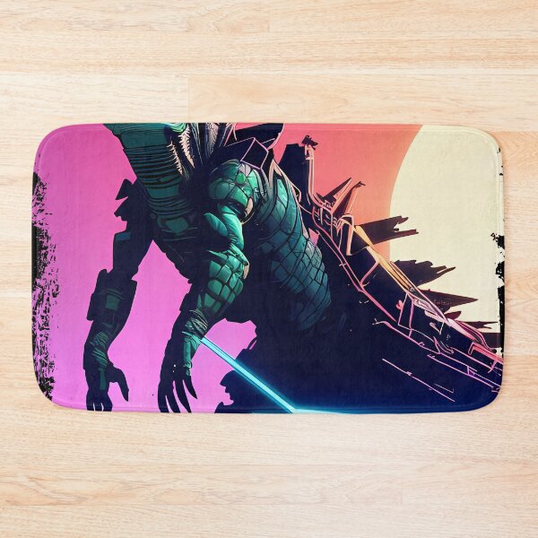Item preview, Sobek Egyptian Crocodile God Cyberpunk Sticker Design: Merge Ancient Mythology with Futuristic Tech! designed and sold by Mytho Merch.