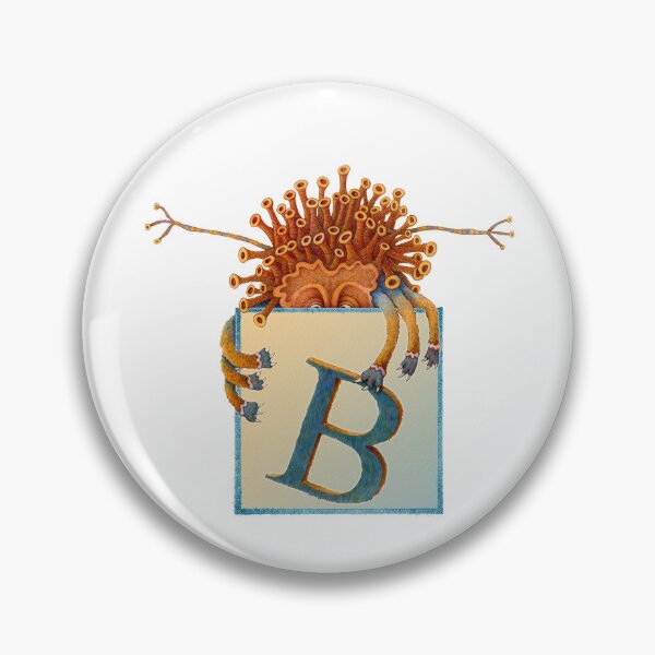 Item preview, Letter B - Alphabet - Monster - Guardian and Protector designed and sold by Gretchen Deahl.