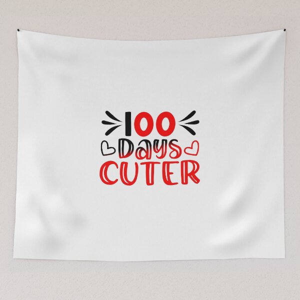Item preview, 100 Days Cuter designed and sold by Sick Creativity.
