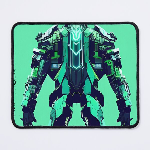 Item preview, Sobek Egyptian Crocodile God Cyberpunk Sticker Design: Merge Ancient Mythology with Futuristic Tech! designed and sold by Mytho Merch.