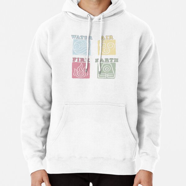 Avatar: The Last Airbender Natural Elements Box Up Sketch Pullover Hoodie