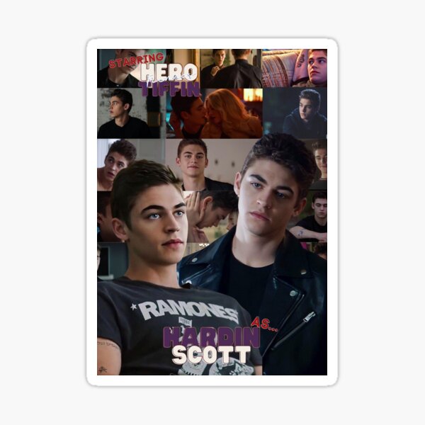 Hardin Scott | Hero Fiennes Tiffin Sticker