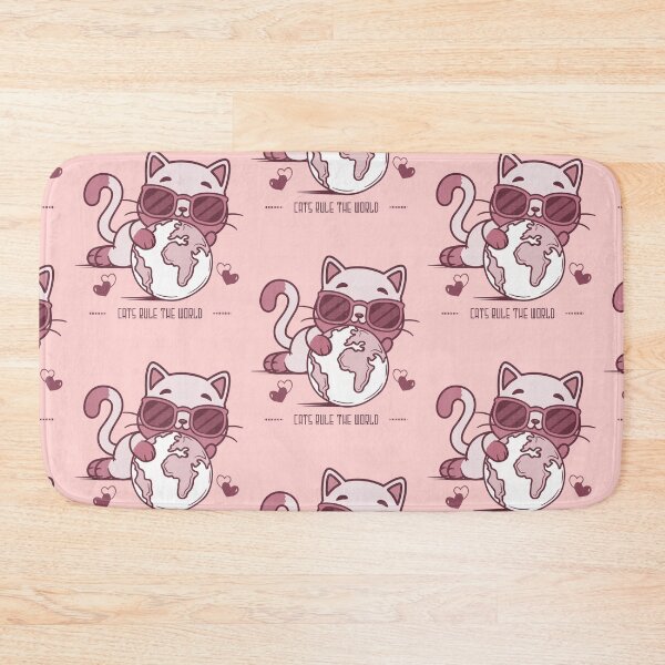 Item preview, Cats rule the world - funny cat quotes designed and sold by VichallanStudio.