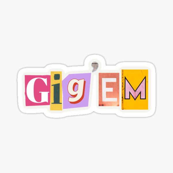 Gigem Stickers for Sale