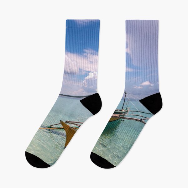 Item preview, Boat in Aqua Waters designed and sold by Geoff Wols.