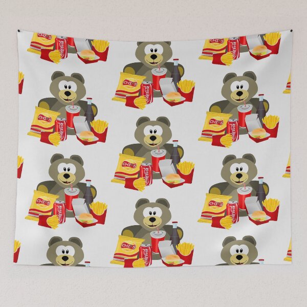 Item preview, greedy bear designed and sold by cricri33190.