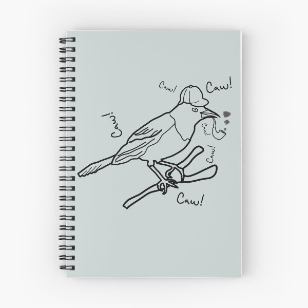 Item preview, Inspector Grackle the Nefarious Bird Detective Character- Caw! designed and sold by ScaperShirts.