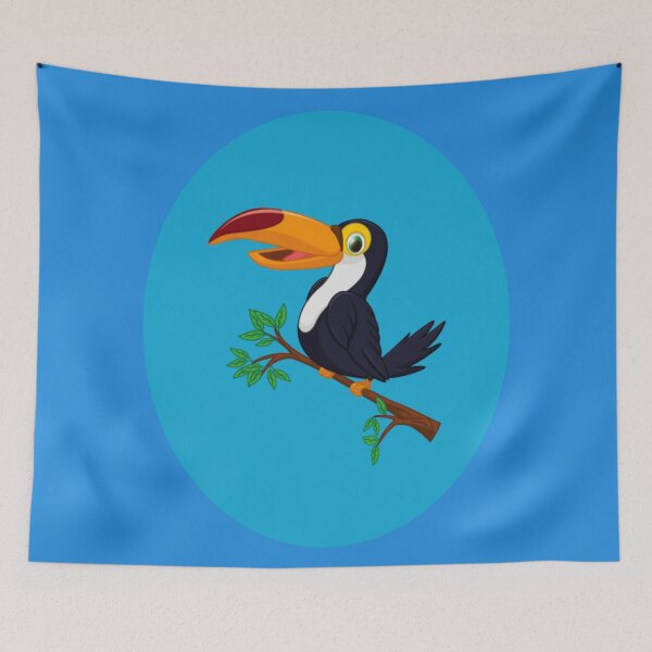 Item preview, Cartoon Toucan Bird designed and sold by TheCatmeow2000.
