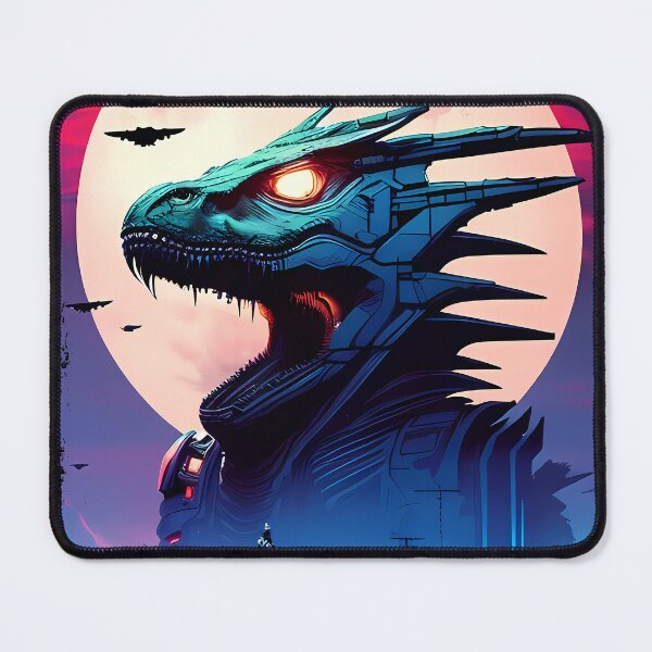 Item preview, Sobek Egyptian Crocodile God Cyberpunk Sticker Design: Merge Ancient Mythology with Futuristic Tech! designed and sold by Mytho Merch.