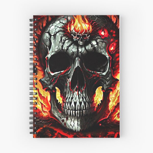 Item preview, skull fire on hell designed and sold by Sympetrum.