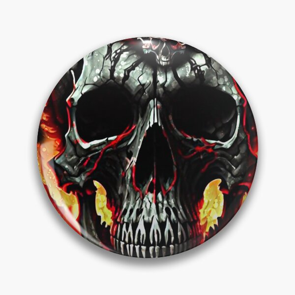 Item preview, skull fire on hell designed and sold by Sympetrum.