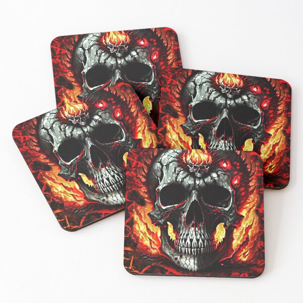 Item preview, skull fire on hell designed and sold by Sympetrum.