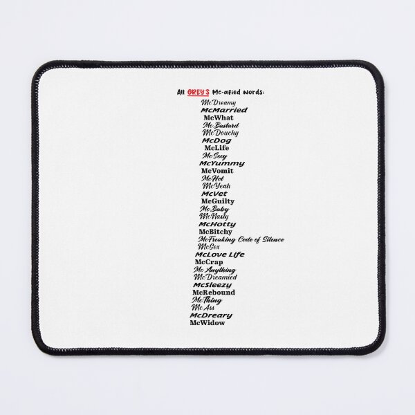 Item preview, McWords designed and sold by HarrisonDesign.