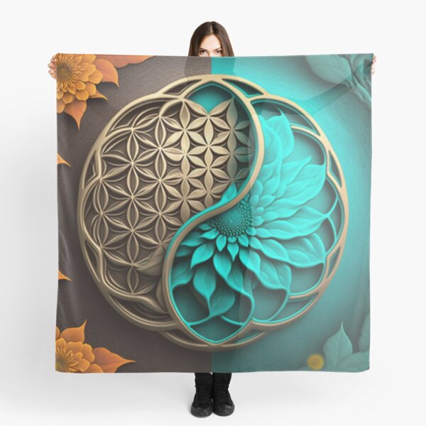 Item preview, Ying Yang-Flower of life-Harmony designed and sold by KrisG-Art.