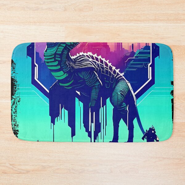 Item preview, Sobek Egyptian Crocodile God Cyberpunk Sticker Design: Merge Ancient Mythology with Futuristic Tech! designed and sold by Mytho Merch.