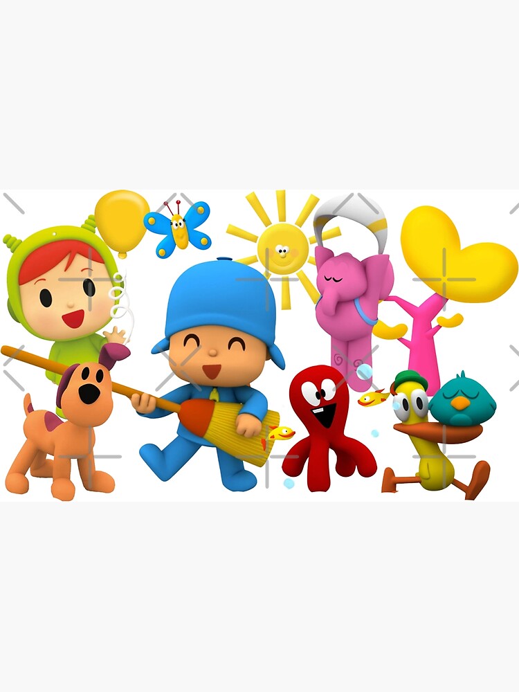 funny cartoons for children of Pocoyo funny pocoyo and animals