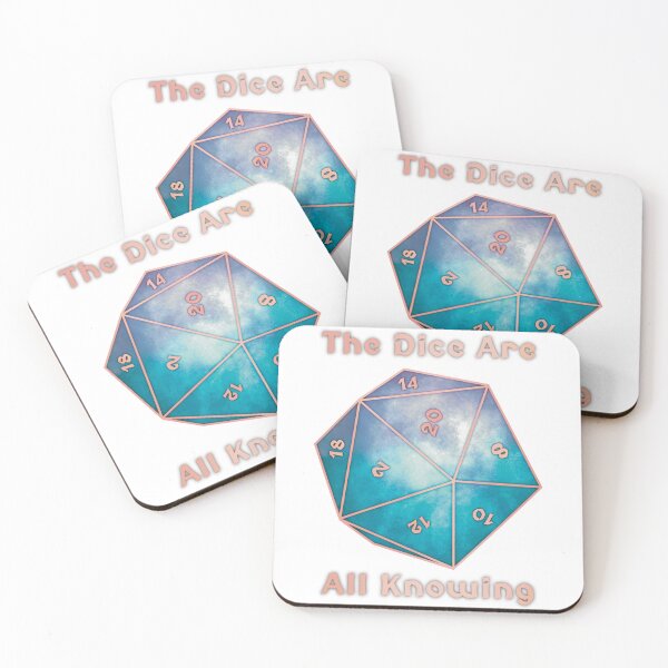 Item preview, The D20 Die is All Knowing designed and sold by RowiKiwi.