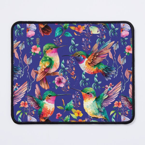 Item preview, HUMMINGBIRD ON BLUE designed and sold by ORIGENcreate.