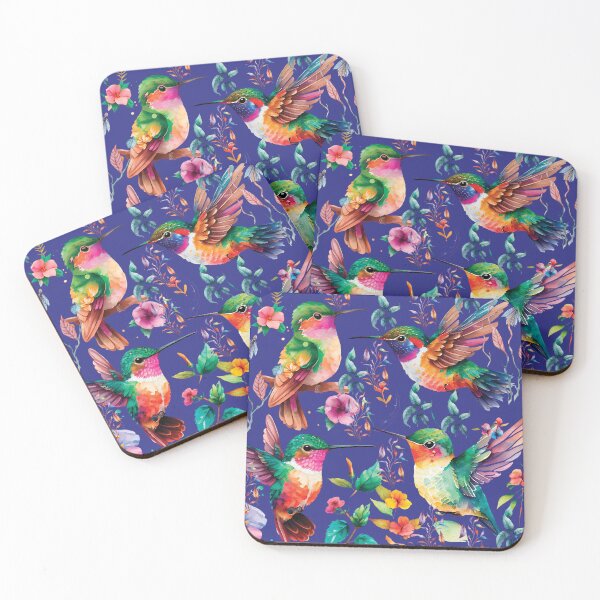 Item preview, HUMMINGBIRD ON BLUE designed and sold by ORIGENcreate.