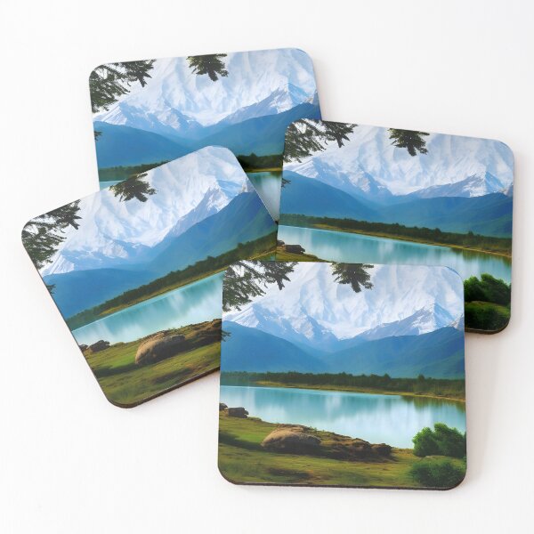 Item preview, Clear lake in the Nanga Parbat valley designed and sold by Djantrix.