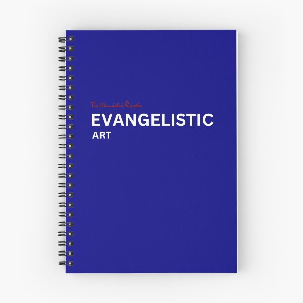Item preview, EVANGELISTIC ART | The Great Commission - Navy Blue designed and sold by TheReporter1.