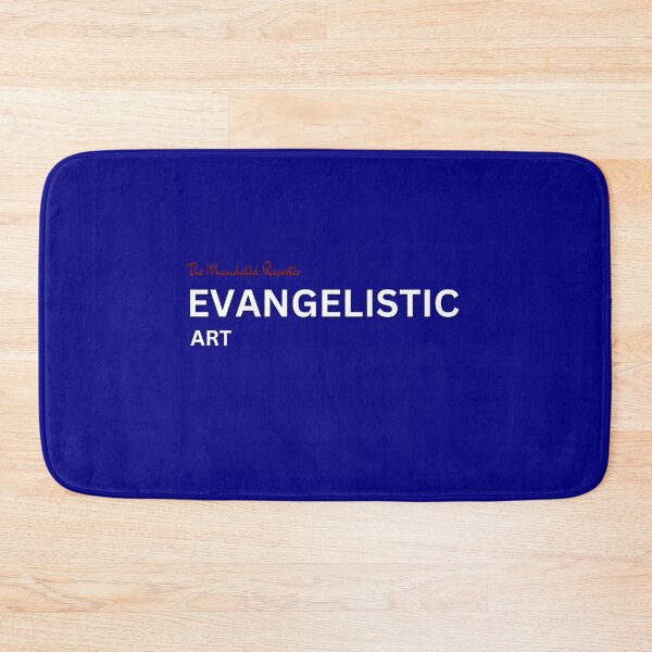 Item preview, EVANGELISTIC ART | The Great Commission - Navy Blue designed and sold by TheReporter1.