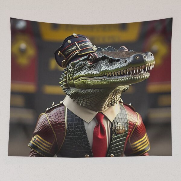 Item preview, Animals in Clothes, Pet Portrait, Animal in Suit, Animal Head Human Body designed and sold by artmanikin.