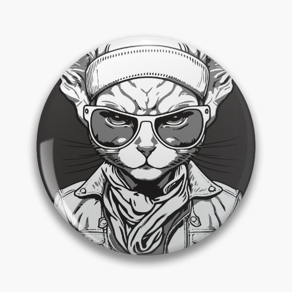 Item preview, Whisker Ruffian Cat designed and sold by Jay Mayor Designs.