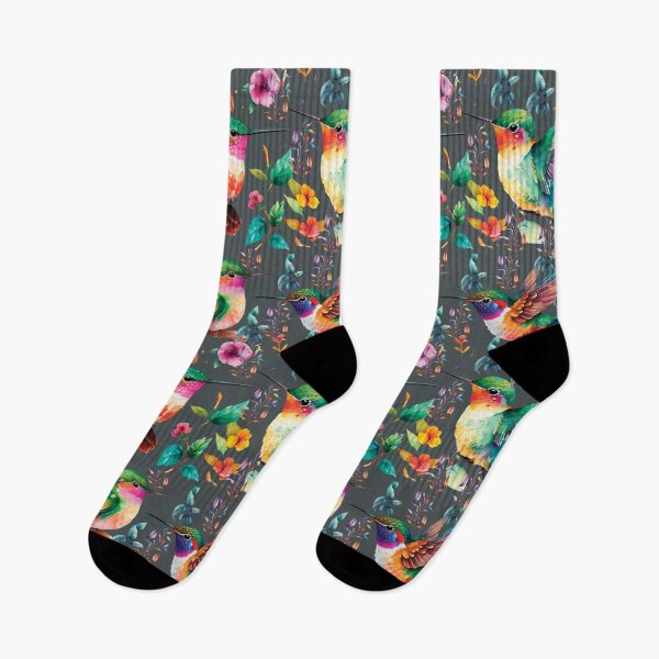Item preview, HUMMINGBIRD ON DARK GRAY designed and sold by ORIGENcreate.