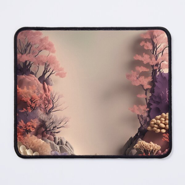 Item preview, Coral Valley in Paper art style designed and sold by FormFinder.