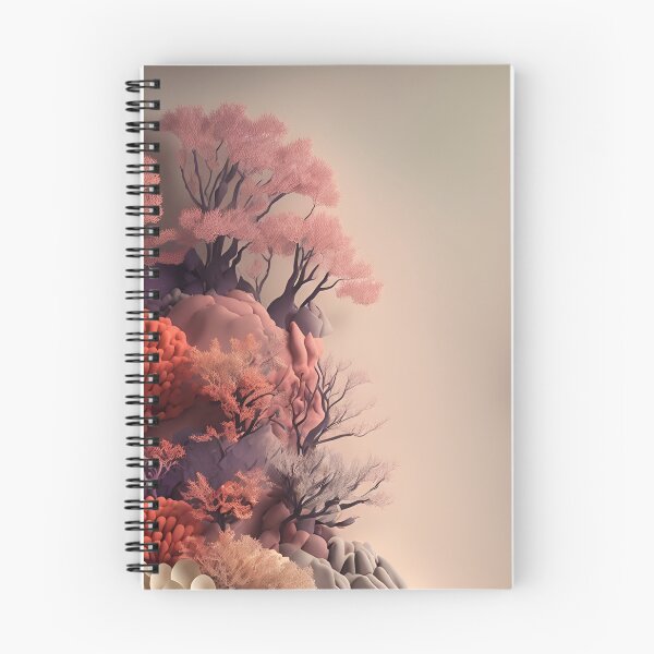 Item preview, Coral Valley in Paper art style designed and sold by FormFinder.