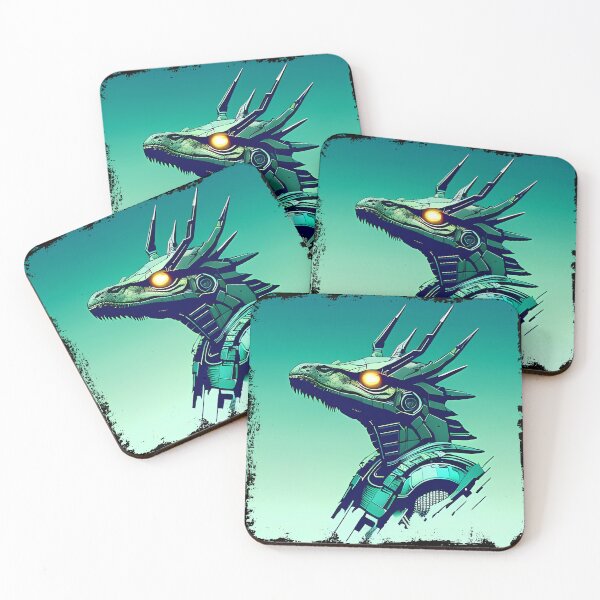 Item preview, Sobek Egyptian Crocodile God Cyberpunk Sticker Design: Merge Ancient Mythology with Futuristic Tech! designed and sold by Mytho Merch.