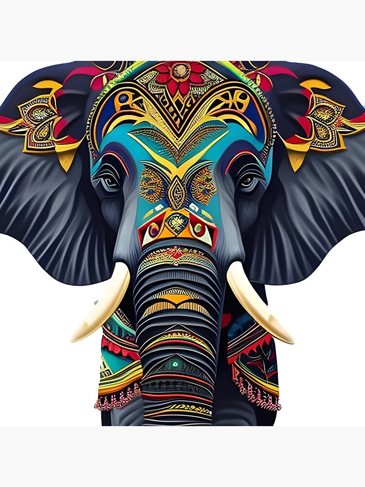 Elegant Elephant V2 | Art Board Print