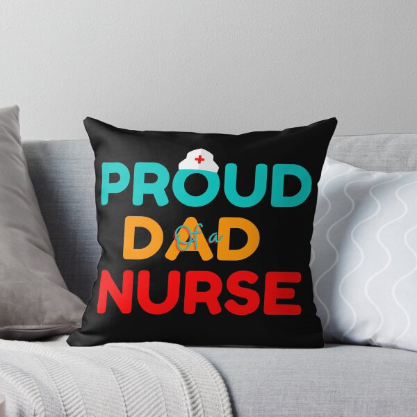 Item preview, Proud Dad of a Nurse Retro, Funny  Vintage Nursing Student Future RN Gifts designed and sold by PrintOfi.