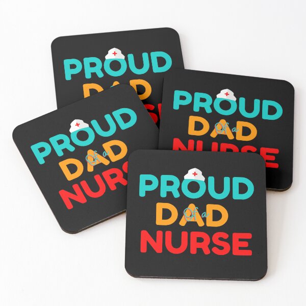 Item preview, Proud Dad of a Nurse Retro, Funny  Vintage Nursing Student Future RN Gifts designed and sold by PrintOfi.