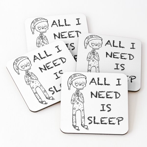 Item preview, ALL I NEED IS SLEEP designed and sold by SOLORX.