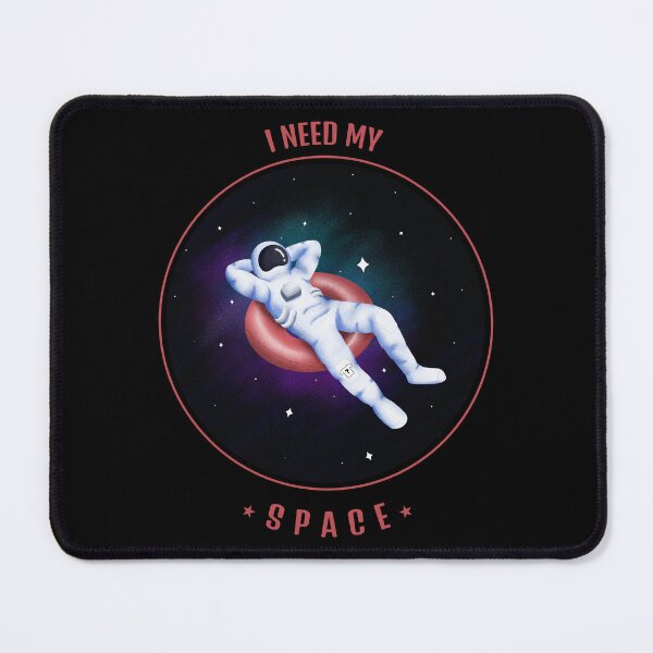 Item preview, I Need My Space - Introvert Cool Astronaut designed and sold by Quotes-I-Wear.