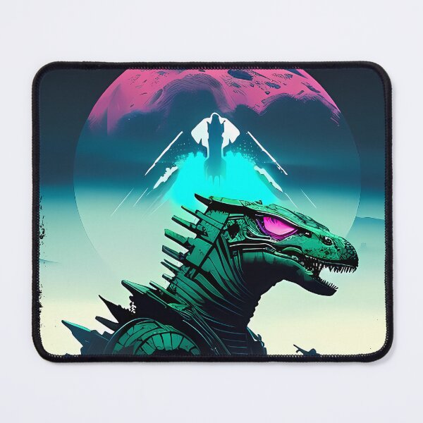 Item preview, Sobek Egyptian Crocodile God Cyberpunk Sticker Design: Merge Ancient Mythology with Futuristic Tech! designed and sold by Mytho Merch.