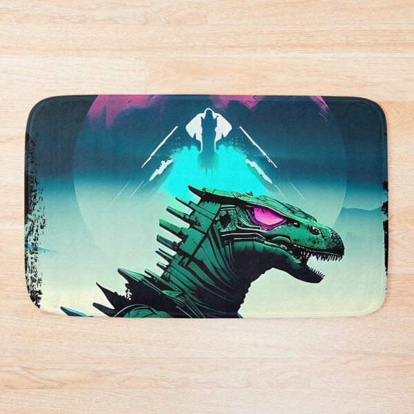 Item preview, Sobek Egyptian Crocodile God Cyberpunk Sticker Design: Merge Ancient Mythology with Futuristic Tech! designed and sold by Mytho Merch.