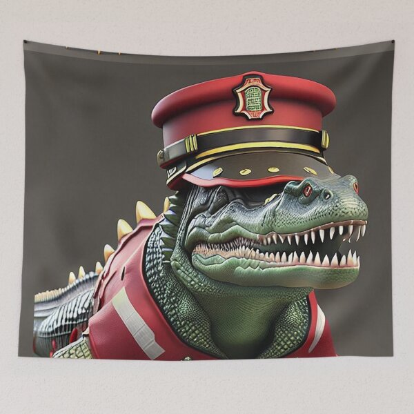 Item preview, Adorable Attire: Animals in Outfits Pet Portrait designed and sold by artmanikin.