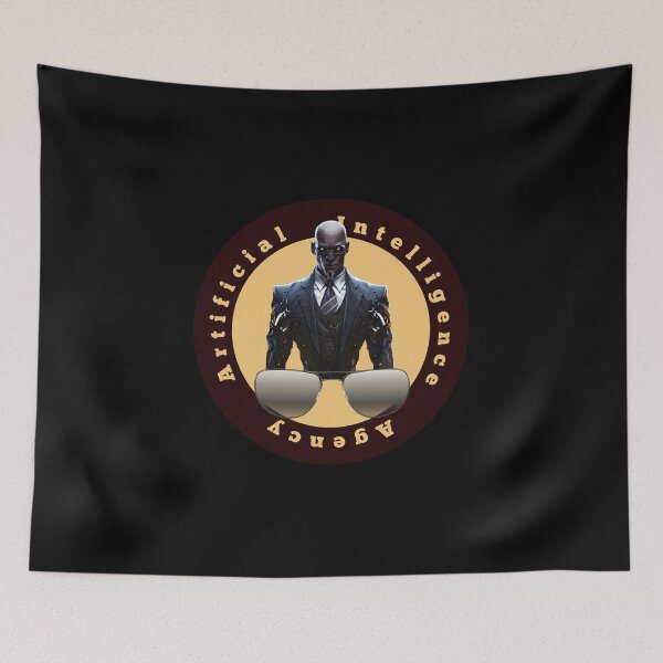 Item preview, Artificial Intelligence Agency (AIA) designed and sold by WackyWorldArt.