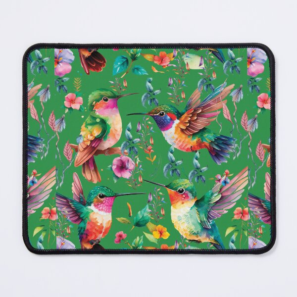 Item preview, HUMMINGBIRDS ON GREEN designed and sold by ORIGENcreate.