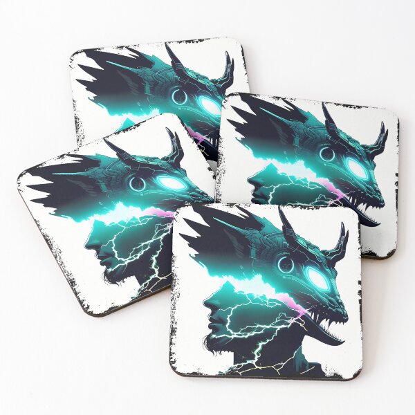 Item preview, Sobek Egyptian Crocodile God Cyberpunk Sticker Design: Merge Ancient Mythology with Futuristic Tech! designed and sold by Mytho Merch.