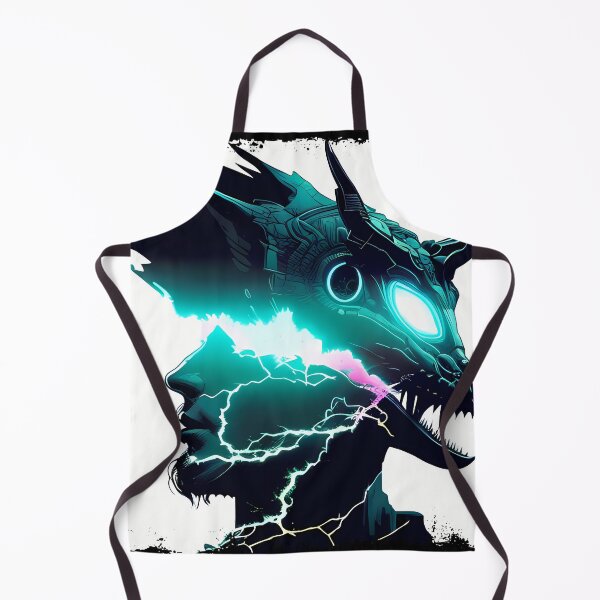 Item preview, Sobek Egyptian Crocodile God Cyberpunk Sticker Design: Merge Ancient Mythology with Futuristic Tech! designed and sold by Mytho Merch.