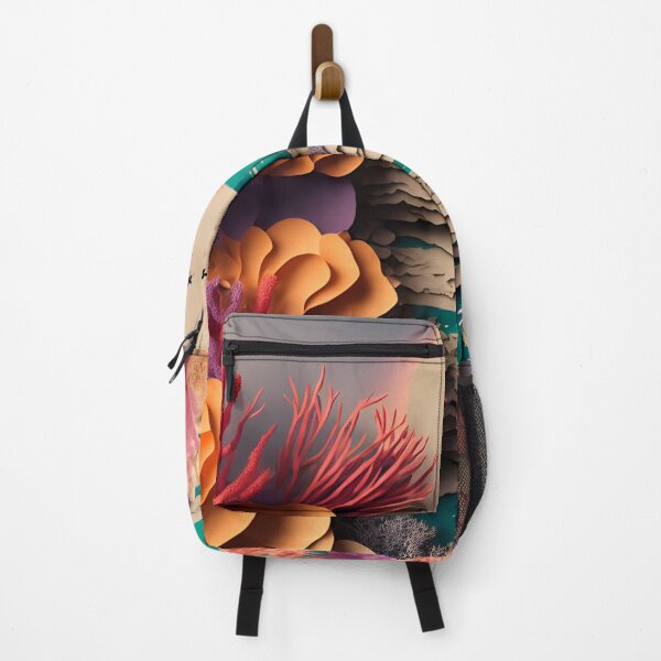 Item preview, Coral Reef Summer in Paper art style designed and sold by FormFinder.