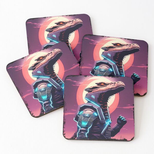 Item preview, Sobek Egyptian Crocodile God Cyberpunk Sticker Design: Merge Ancient Mythology with Futuristic Tech! designed and sold by Mytho Merch.