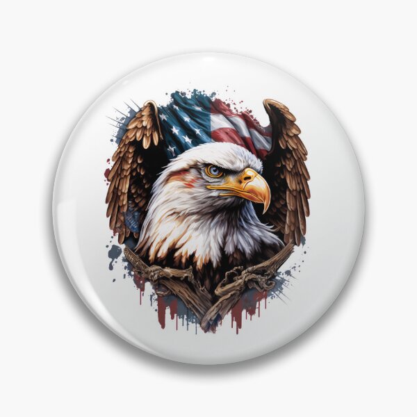 Item preview, Bald Eagle Wings Design designed and sold by fun-times-store.