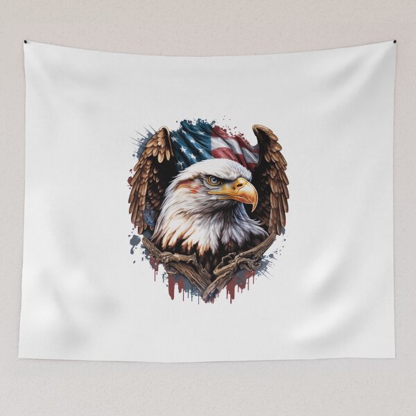 Item preview, Bald Eagle Wings Design designed and sold by fun-times-store.