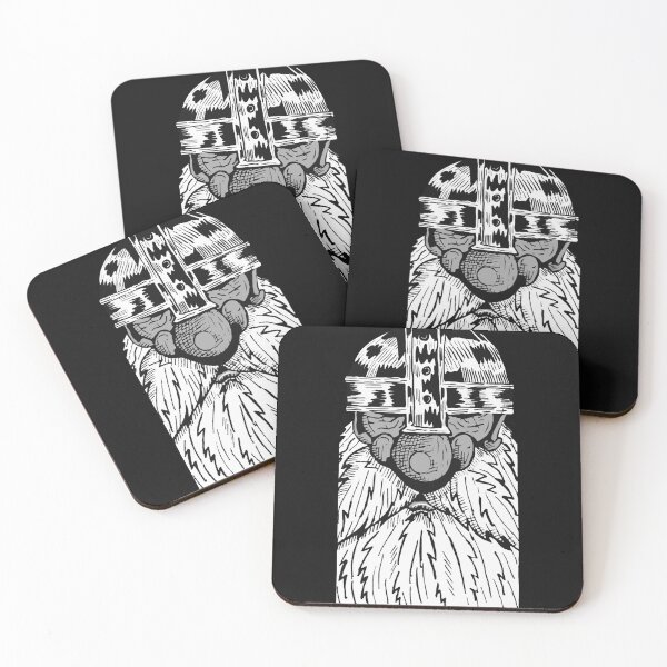 Item preview, Dwarf Barbarian RPG Art (Black & White) designed and sold by DMcK Designs.